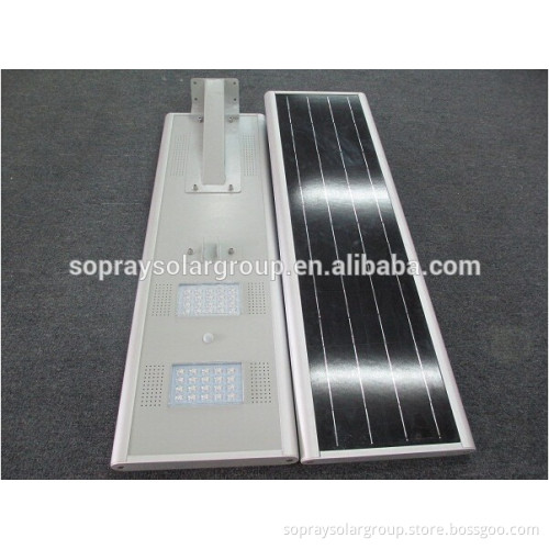 New design LED solar street light integrated solar street light with motion sensor
